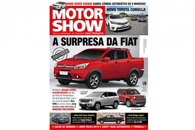Picape Média Fiat projeção Motor Show