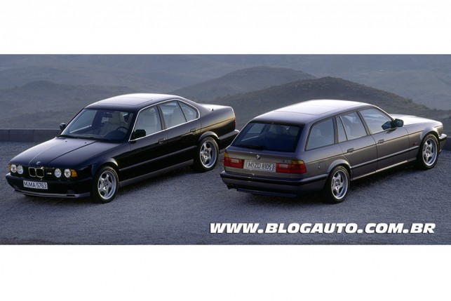 BMW M5 30 Anos - BMW M5 E34 e M5 E34 Touring