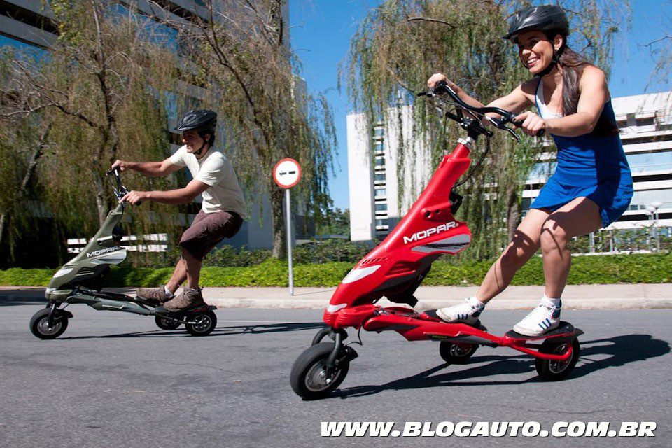Triciclo elétrico Mopar Trikke é lançado no Brasil