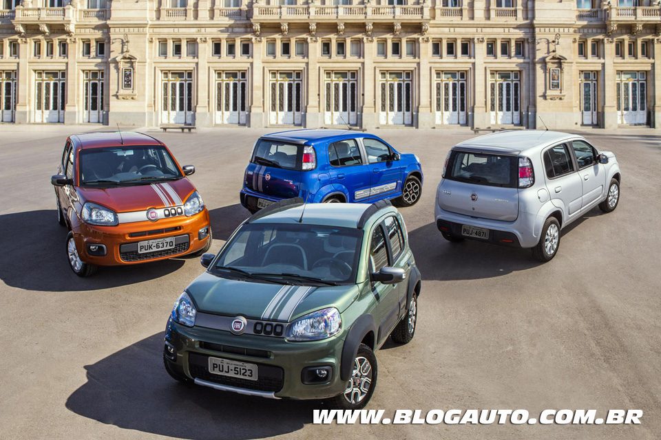 Fiat Uno 2015 conheça todas as cores