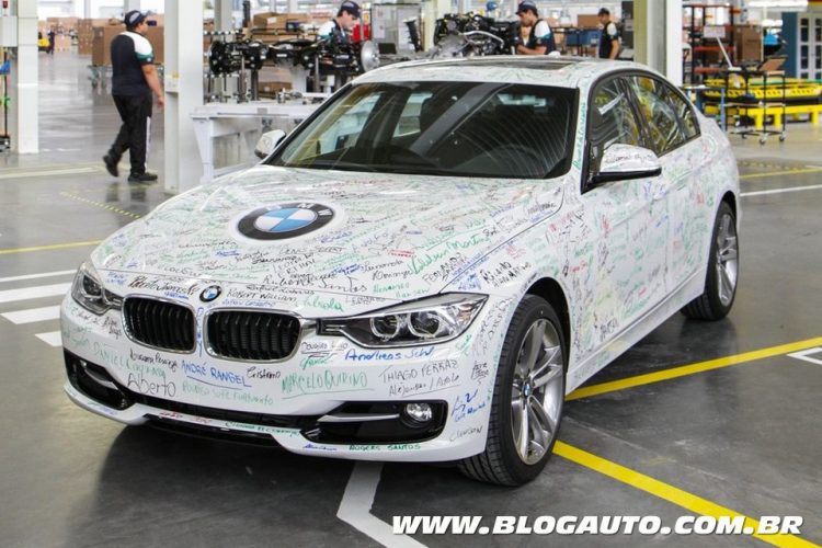 BMW Série 3 na fábrica de Araquari