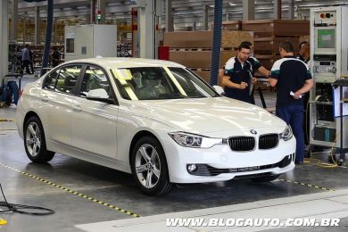BMW Série 3 na fábrica de Araquari