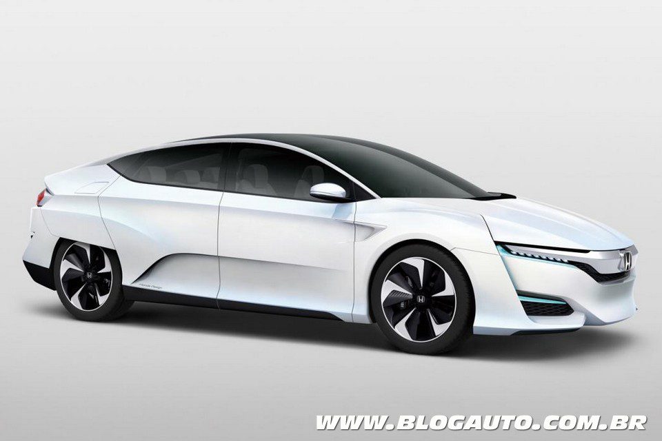 Honda FCV Concept é movido a hidrogênio