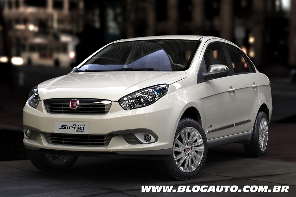 Fiat Siena é o sedã compacto mais vendido em 2014
