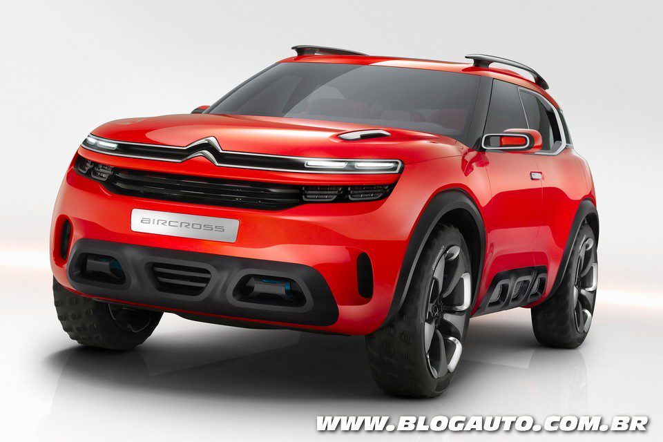 Citroën Aircross Concept quer enfrentar SUVs médios