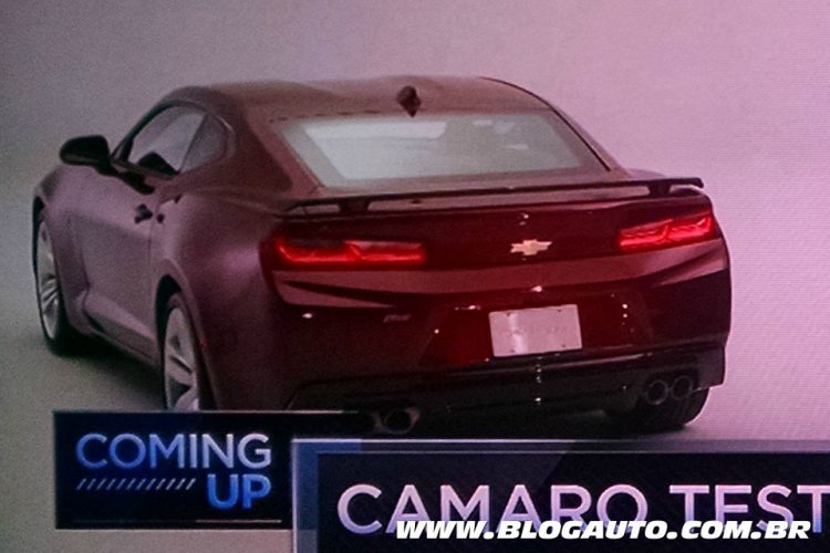 Novo Chevrolet Camaro 2016 vaza na TV