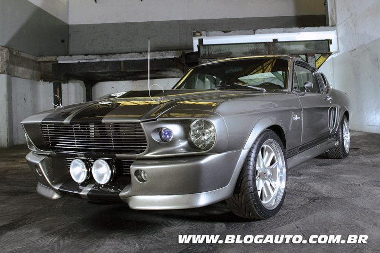 Ford Mustang Shelby Cinza Eleanor