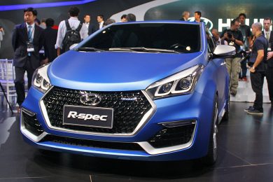 Hyundai R-Spec, que antecipa o novo visual do HB20