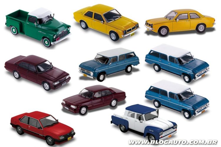 Coleção de miniaturas da Chevrolet 