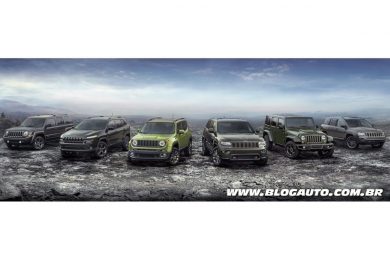 2016 Jeep 75th Anniversary edition complete model lineup