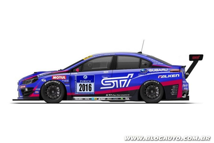 Subaru STi NBR 2016