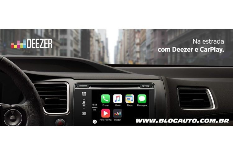 Deezer no Apple CarPlay