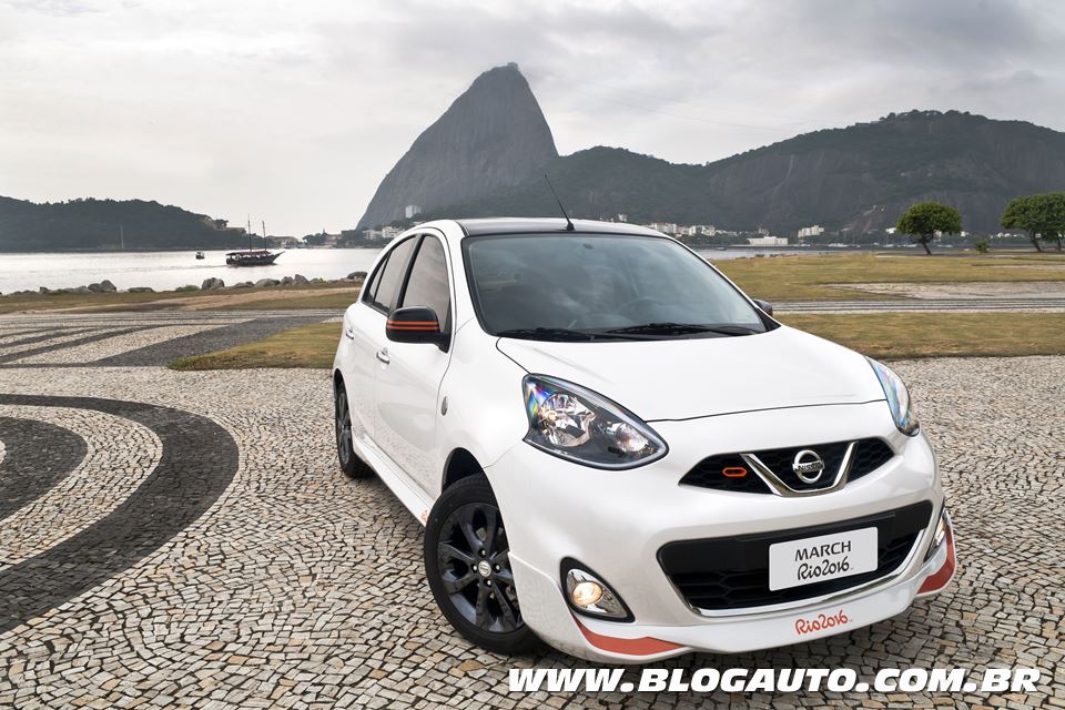 Nissan March Rio 2016 série limitada de 1.000 carros