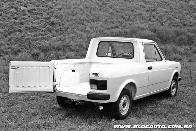 147 Pick-up 1978 - primeira picape leve derivada de automóvel no Brasil