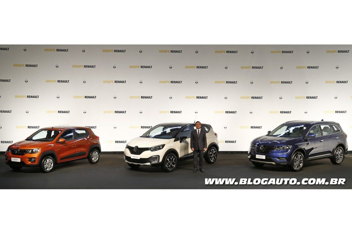 Renault confirma Kwid, Captur e Koleos para 2017