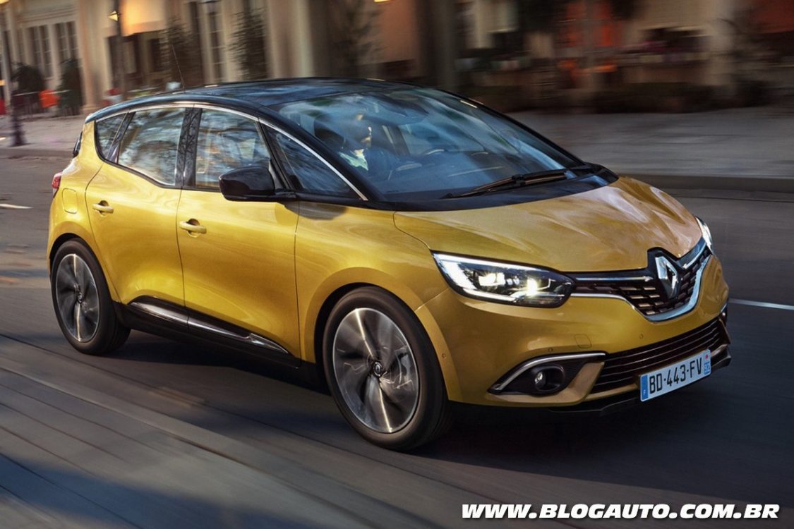 Renault Scenic fica mais moderna em nova geração