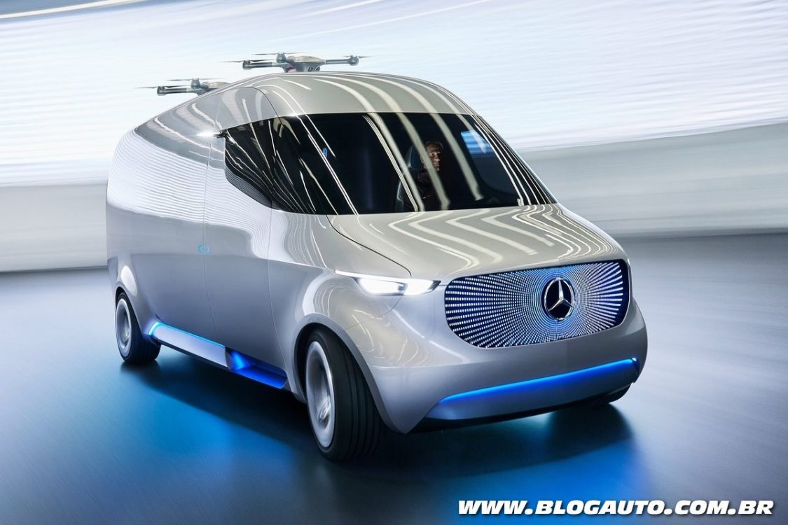 Mercedes-Benz Vision Van é apresentada como a van do futuro