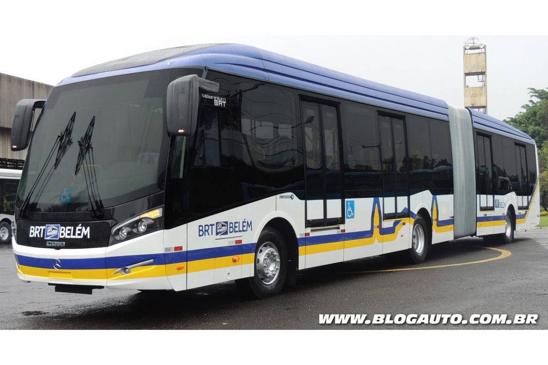 Ônibus Mercedes-Benz iniciam operação no BRT do norte do País