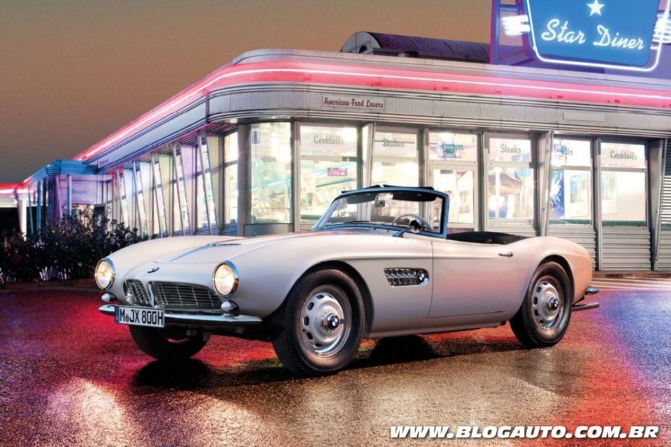 BMW 507 de Elvis Presley após ser restaurado