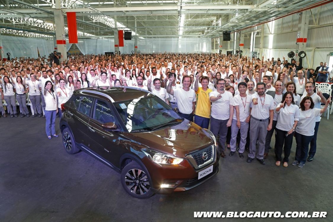 Nissan Kicks 2017 ganha produção nacional em Resende (RJ)