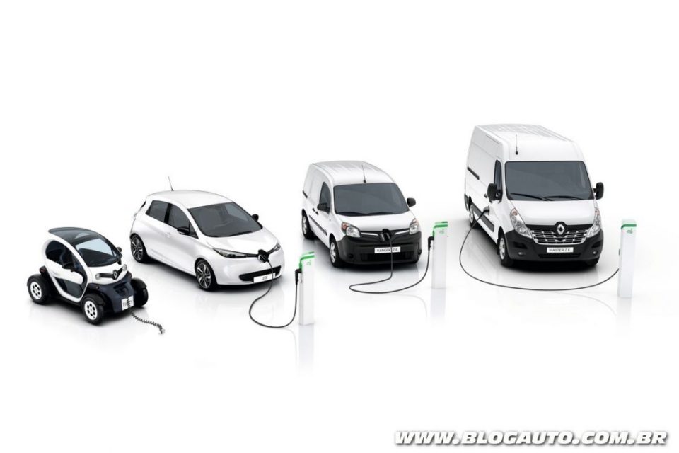 Linha de elétricos da Renault Pro+