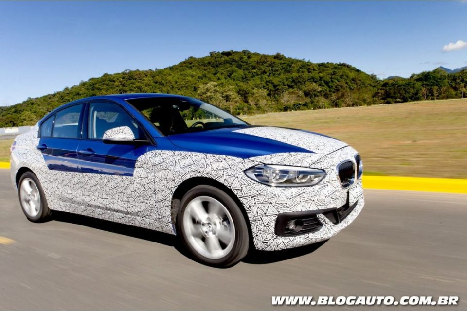 BMW Série 1 Sedan em teste no Brasil