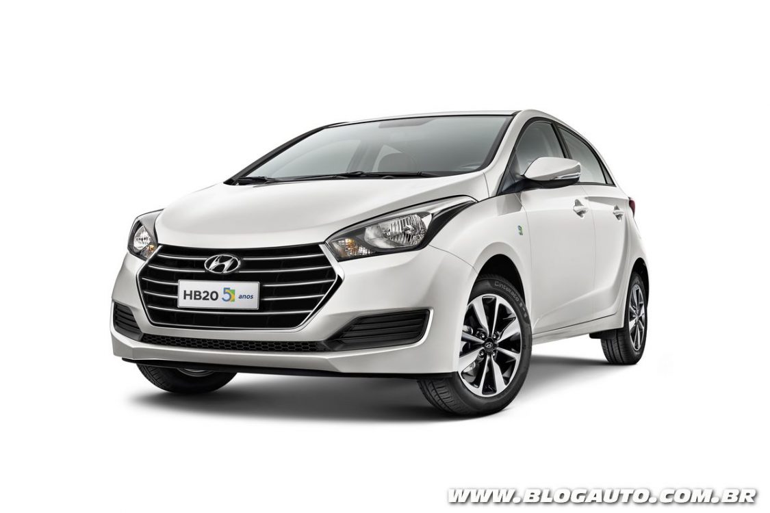 Hyundai HB20 celebra seus cinco anos com edição especial