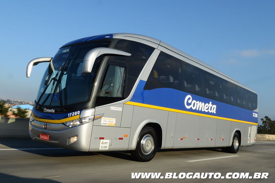 Viação Cometa renova frota com ônibus Mercedes-Benz