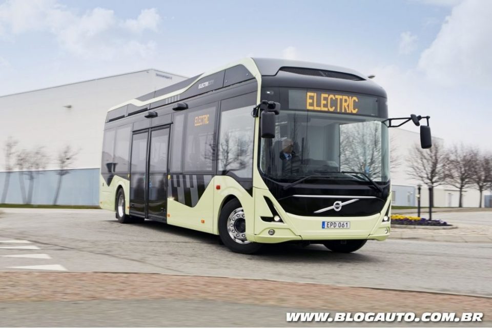 Ônibus elétrico da Volvo