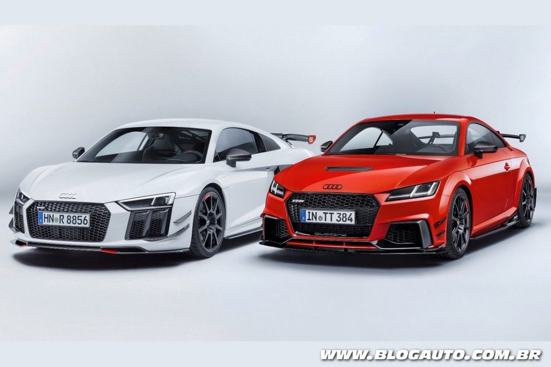 Audi TT e R8 ganham linha de acessórios esportivos