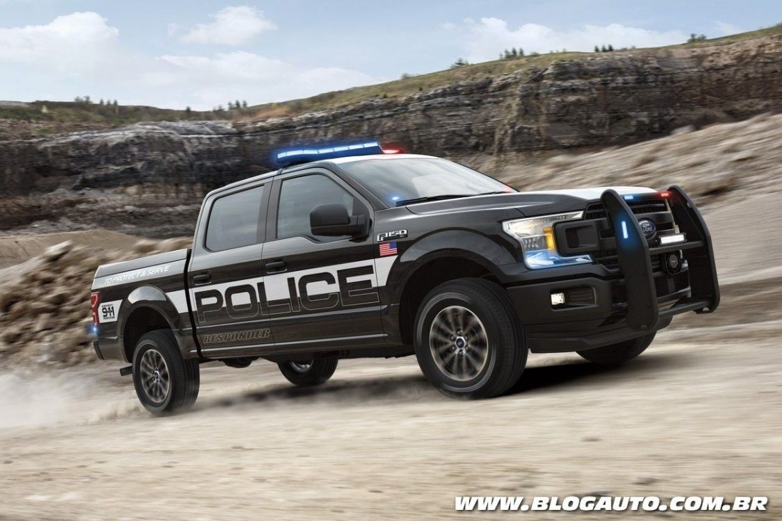 Ford F-150 vira picape de perseguição policial nos EUA