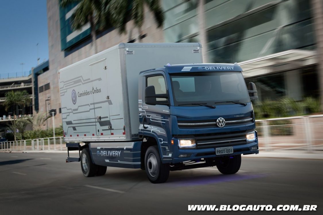 Volkswagen e-Delivery elétrico e criado no Brasil