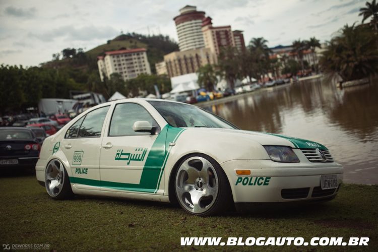 BGT9 - Melhor Tematico - Adesivado - Volkswagen Bora Polícia de Dubai - Foto Pedro Ruta Jr - DG Works