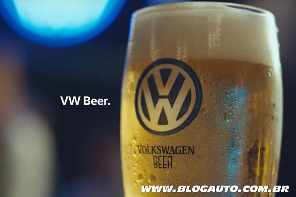 Volks Beer, a cerveja da Volkswagen, isso mesmo!!!