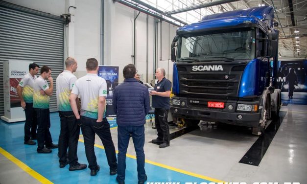 Top Team da Scania competição dos pesados