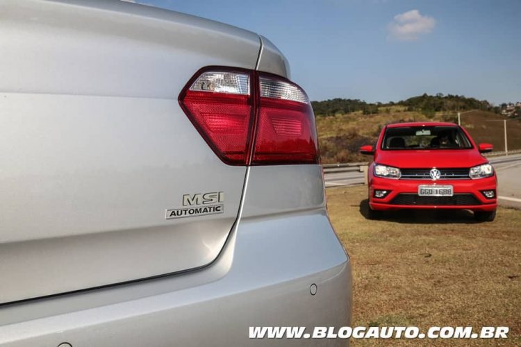 Volkswagen Gol 2019 e Volks Voyage com transmissão Automática