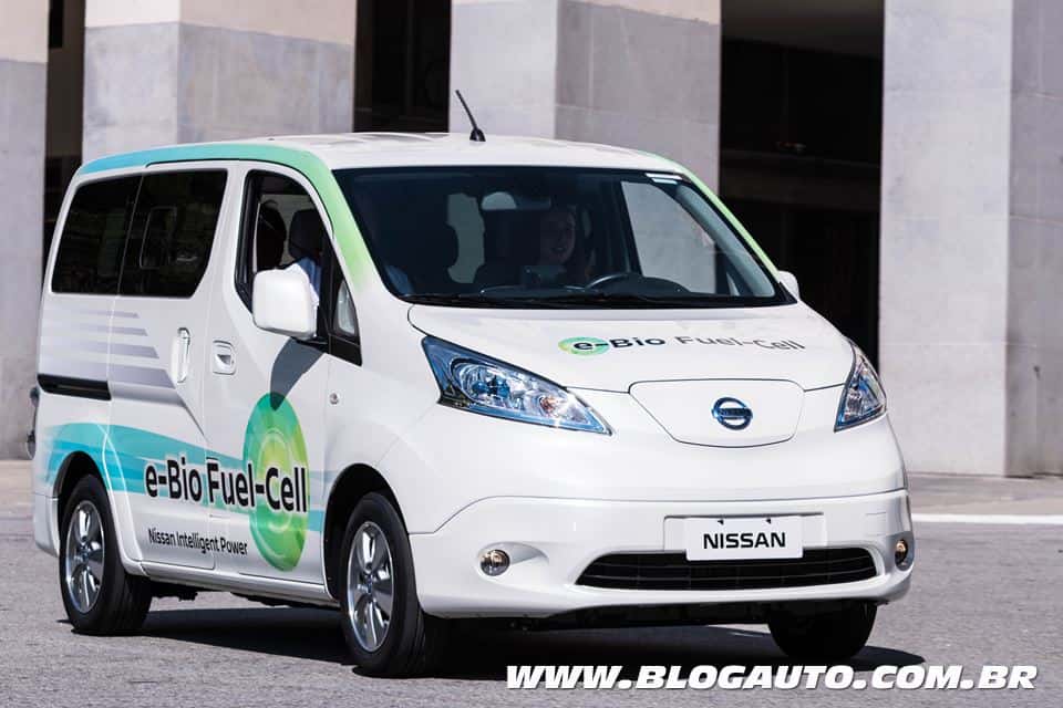 Nissan desenvolve no Brasil com o IPEN, carro célula de combustível com etanol
