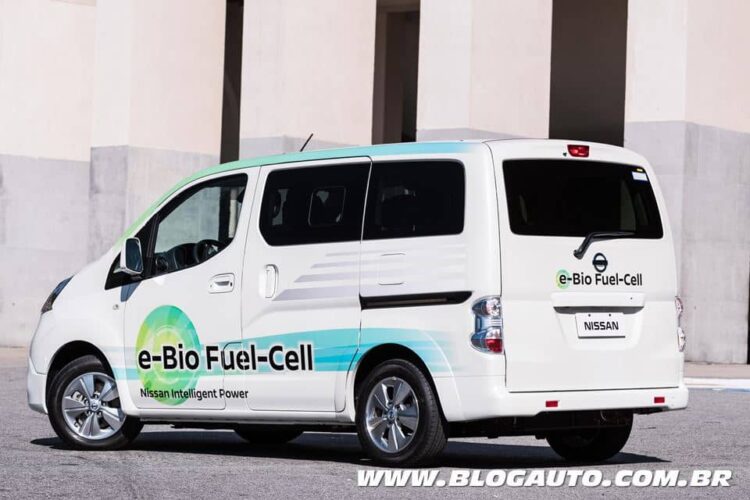 Nissan develops a fuel cell car with ethanol in Brazil with IPEN
