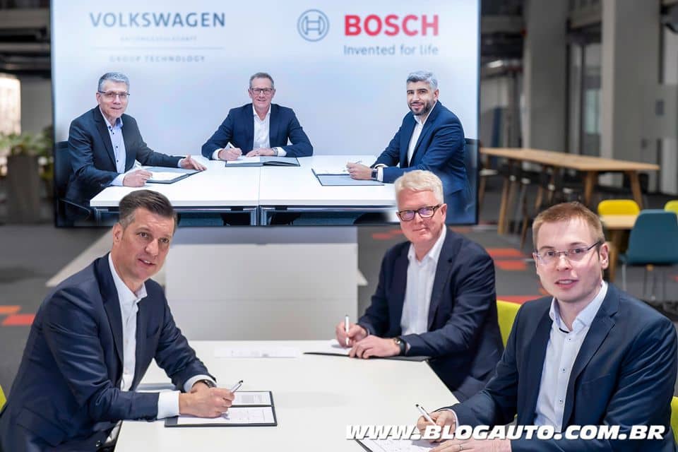 Volkswagen e Bosch se unem para fabricação de células de baterias