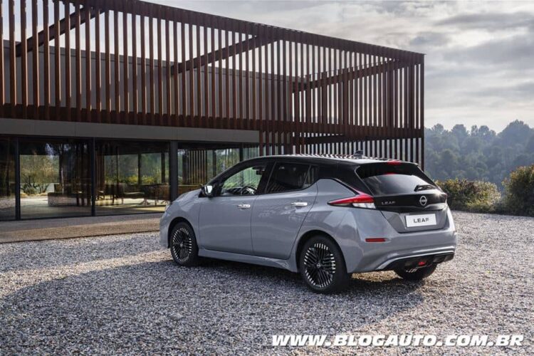Nissan Leaf 2022 recebe facelift e deve chegar no Brasil em 2023