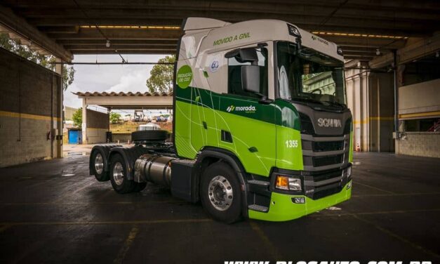 Scania anuncia vendas inédita de caminhões GNL (Gás Natural liquefeito)