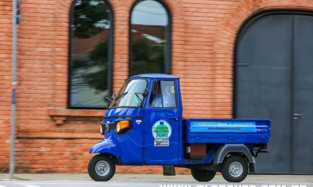 Piaggio Commercial Vehicles chega ao Brasil com seus triciclos elétricos