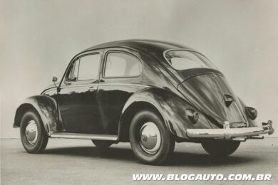 Volkswagen Fusca - 1959 Traseira