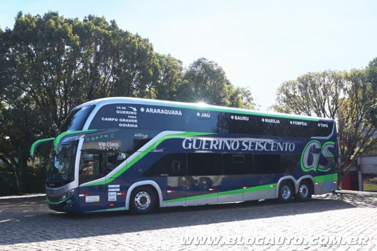 Ônibus Viação Guerino Seiscento Scania K 410 6x2 Euro 6