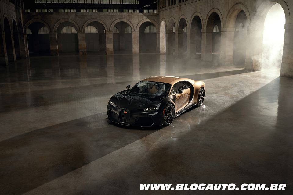 Bugatti Chiron Super Sport Golden Era, o luxo dourado