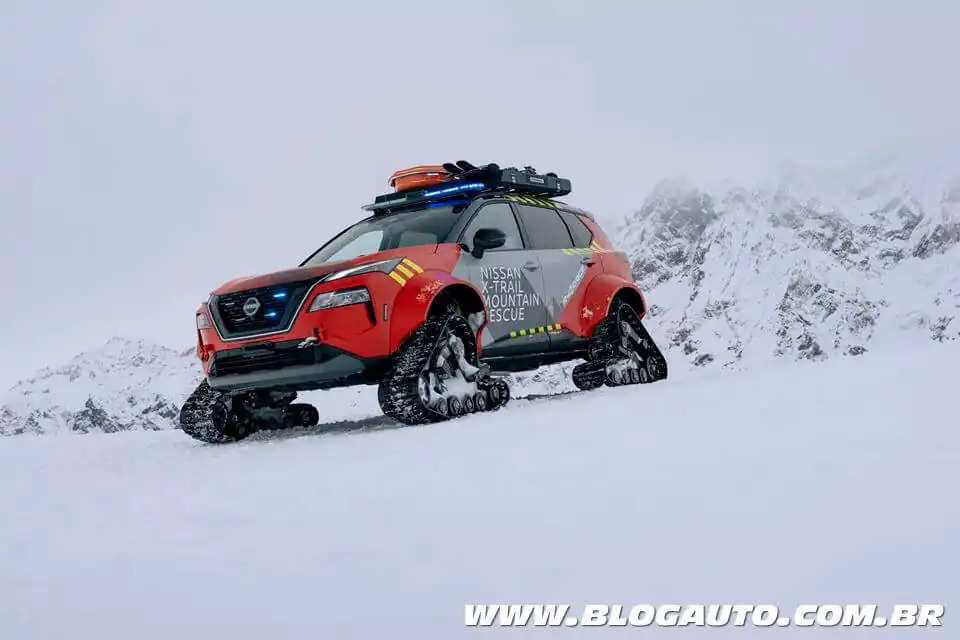 Nissan X-Trail Mountain Rescue para ir para todos lugares
