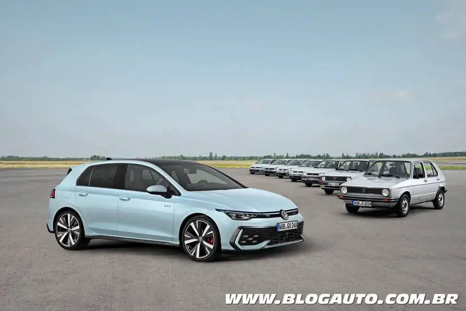 Volkswagen Golf 2024 comemora 50 anos