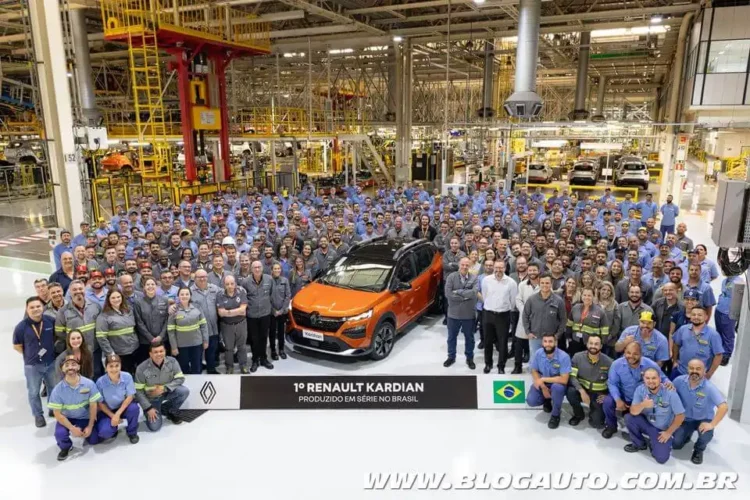 Renault Kardian 2025 Produção