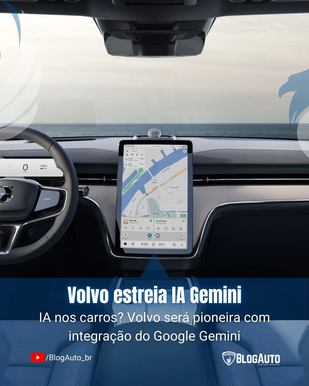 Volvo expande parceria com Google e traz IA Gemini