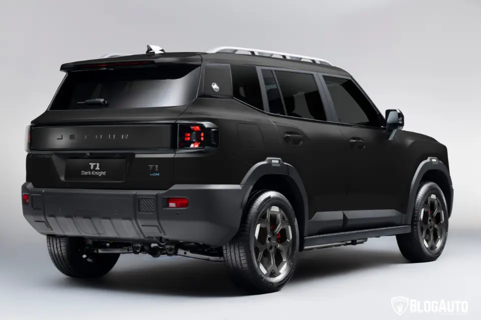 Jetour lança T1 e T2 Dark Knight com pintura fosca exclusiva